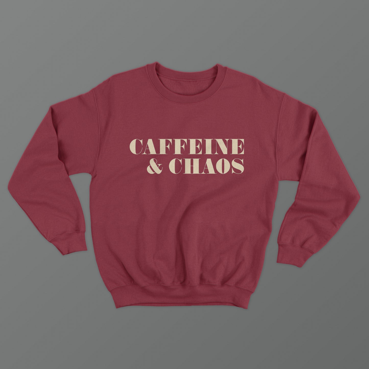 Caffeine & Chaos Crewneck