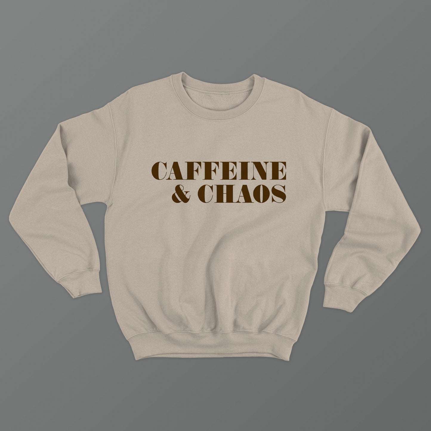 Caffeine & Chaos Crewneck