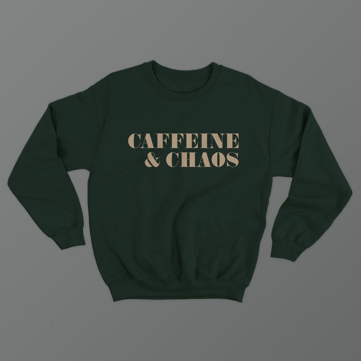 Caffeine & Chaos Crewneck