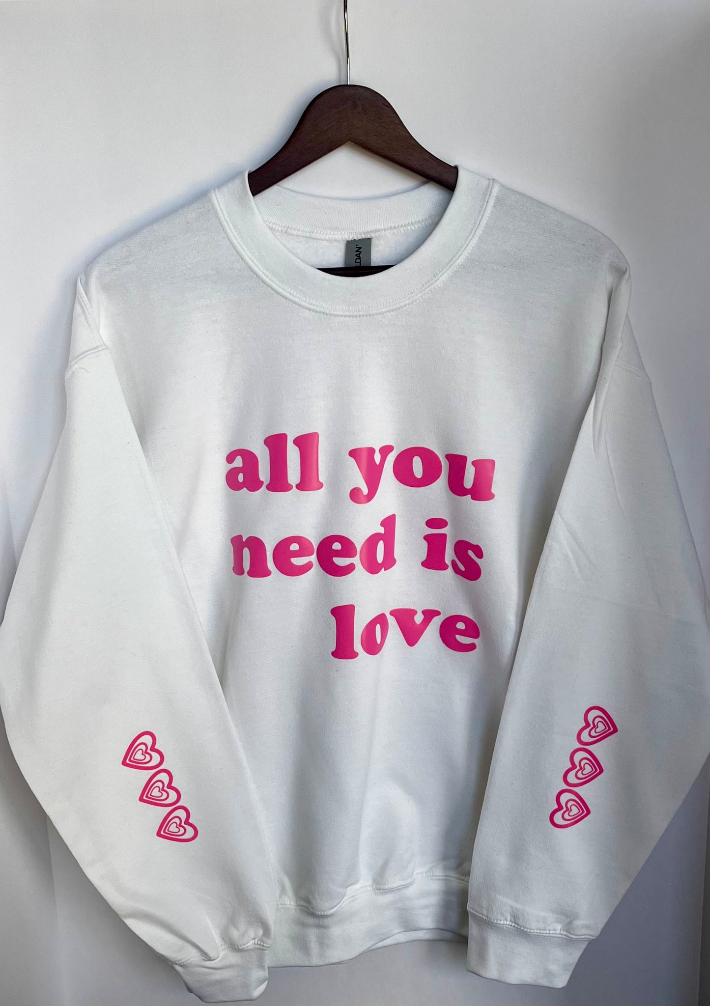 All You Need is Love Crewneck