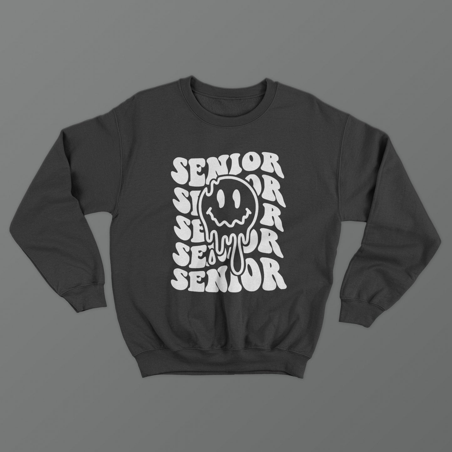 Senior Smiley Face Crewneck