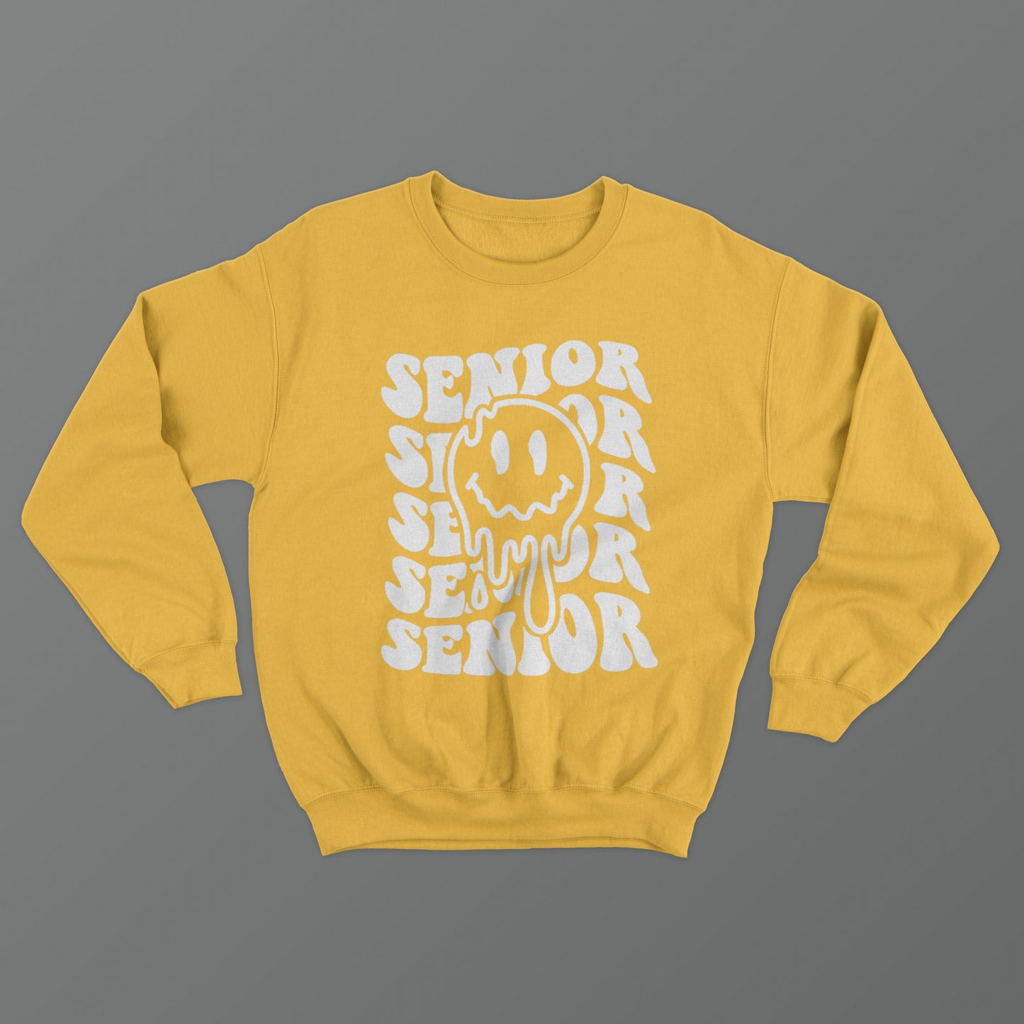 Senior Smiley Face Crewneck