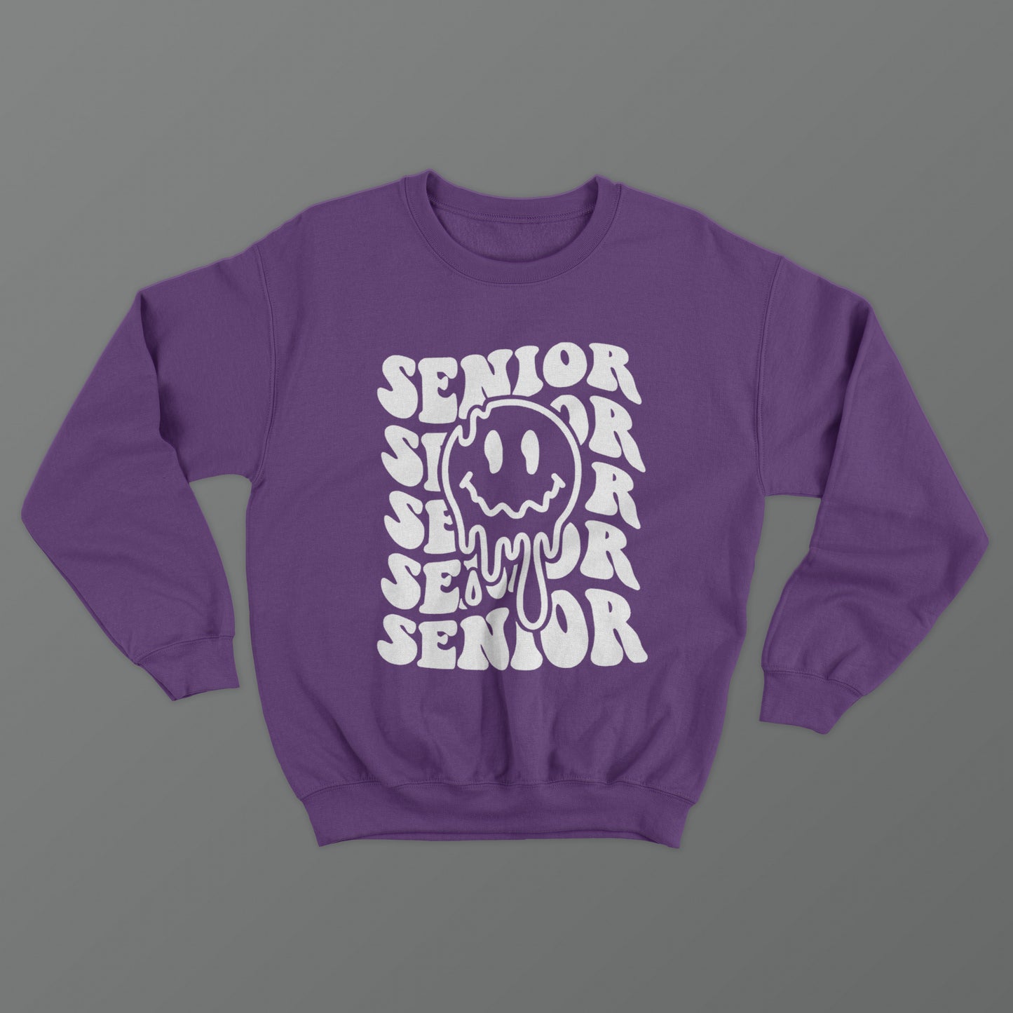 Senior Smiley Face Crewneck