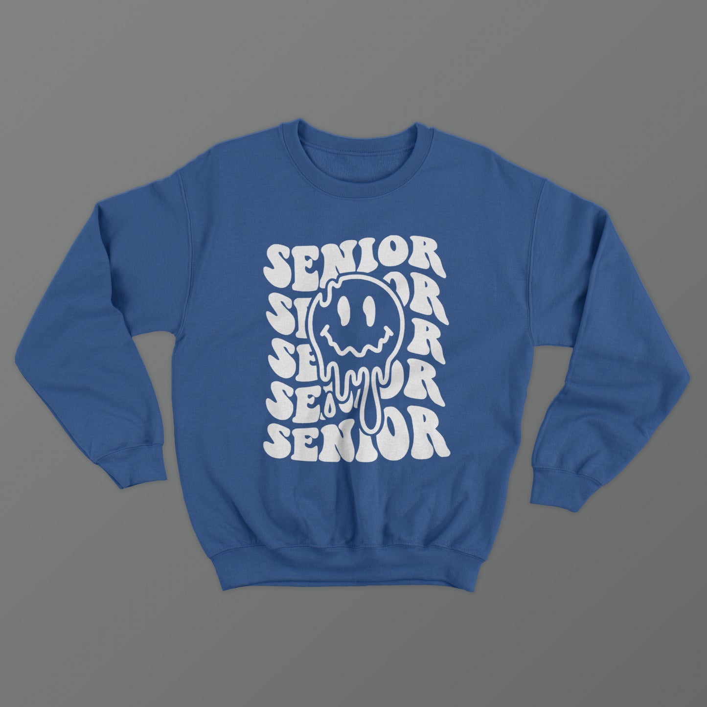 Senior Smiley Face Crewneck