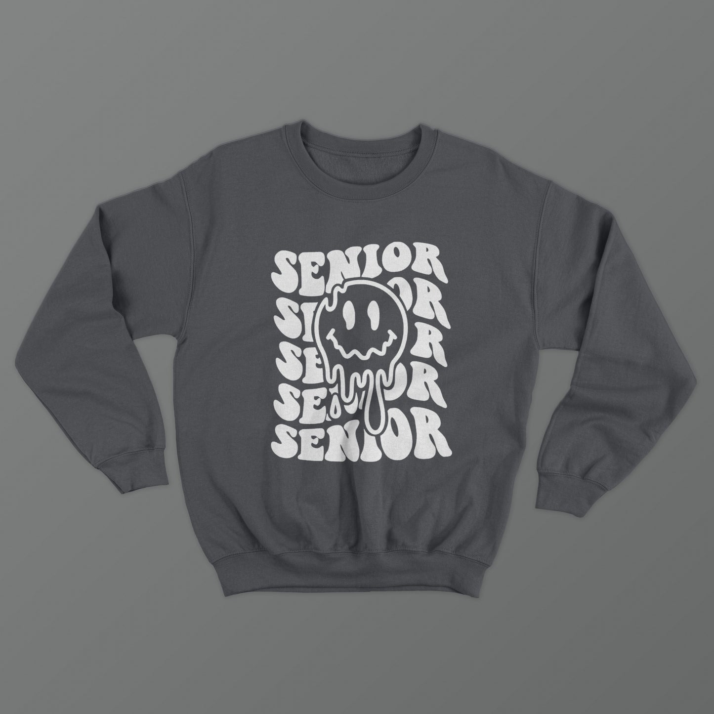 Senior Smiley Face Crewneck