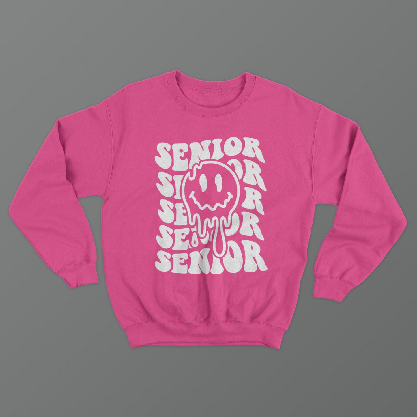 Senior Smiley Face Crewneck