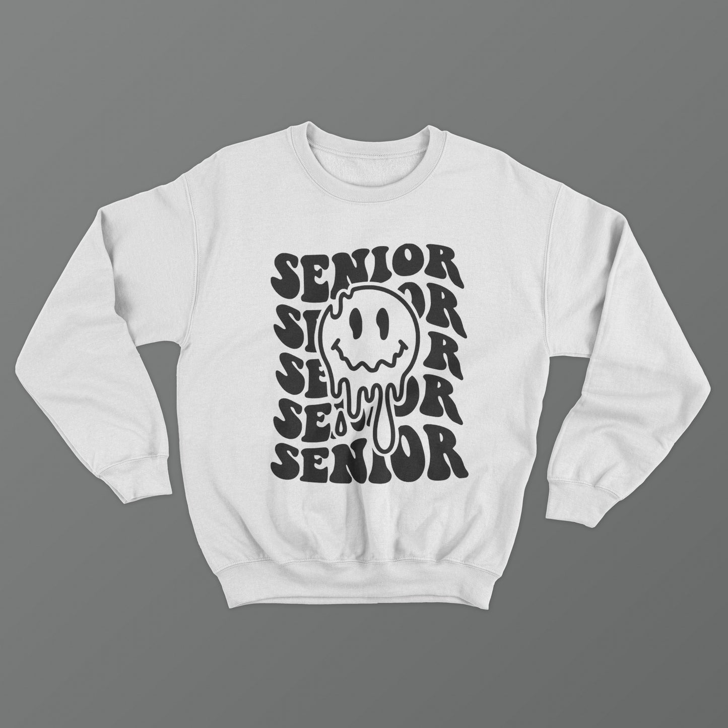 Senior Smiley Face Crewneck